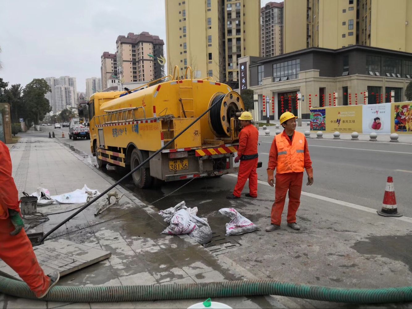 秀英排污管道清淤-管道清洗